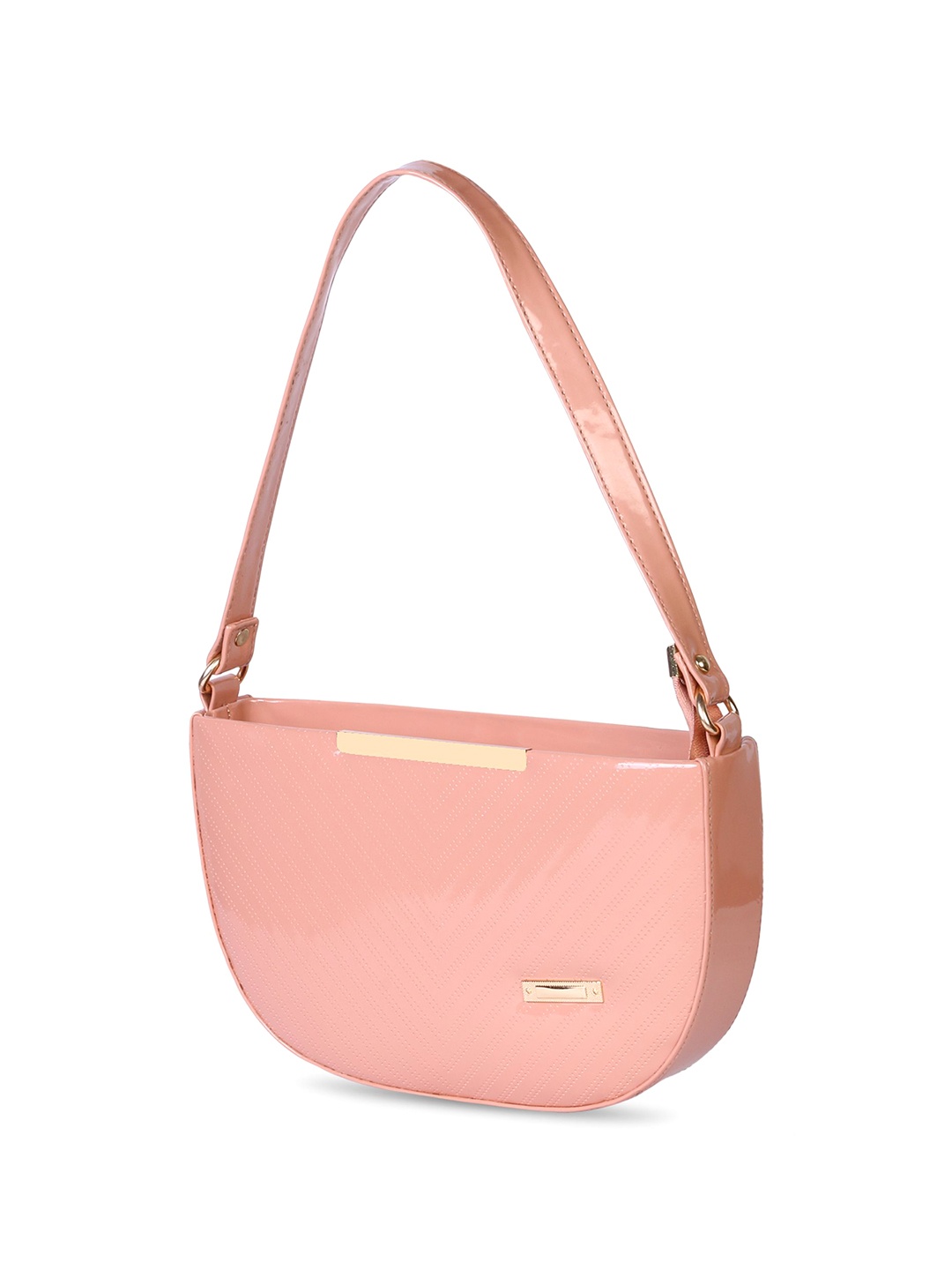 

Anouk PU Half Moon Handheld Bag, Peach