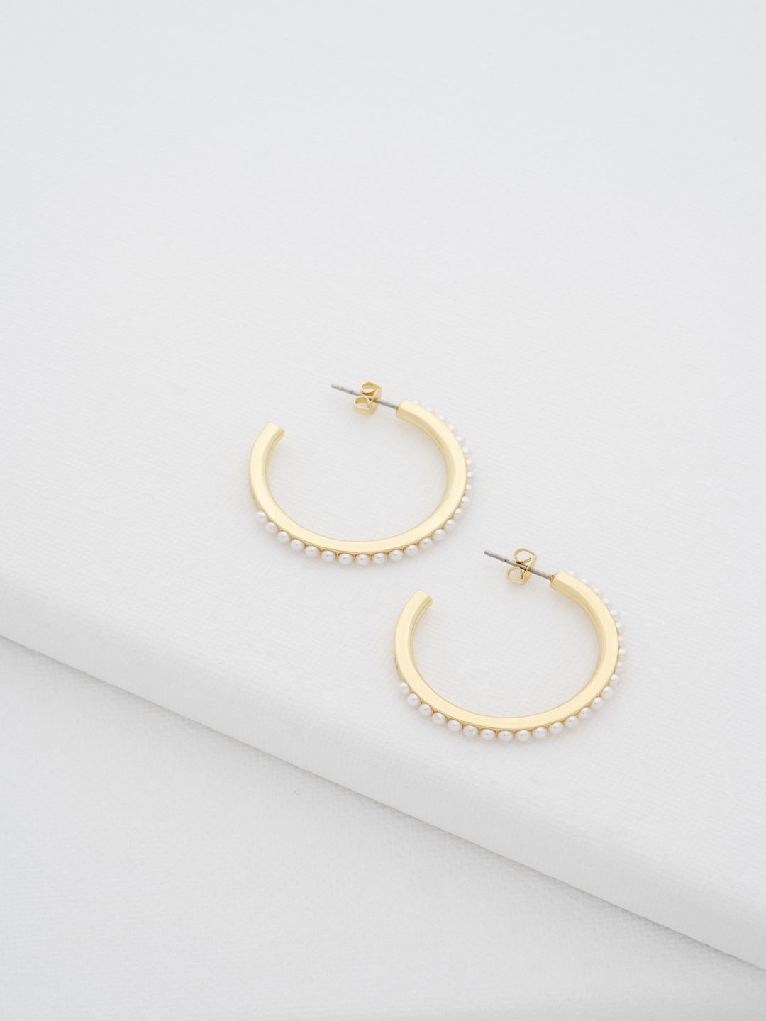 

Ted Baker Contemporary Hoop Earrings, Gold