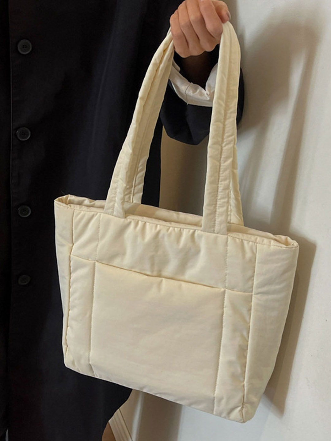 

StyleCast Beige Structured Casual Stylish Shoulder Bag