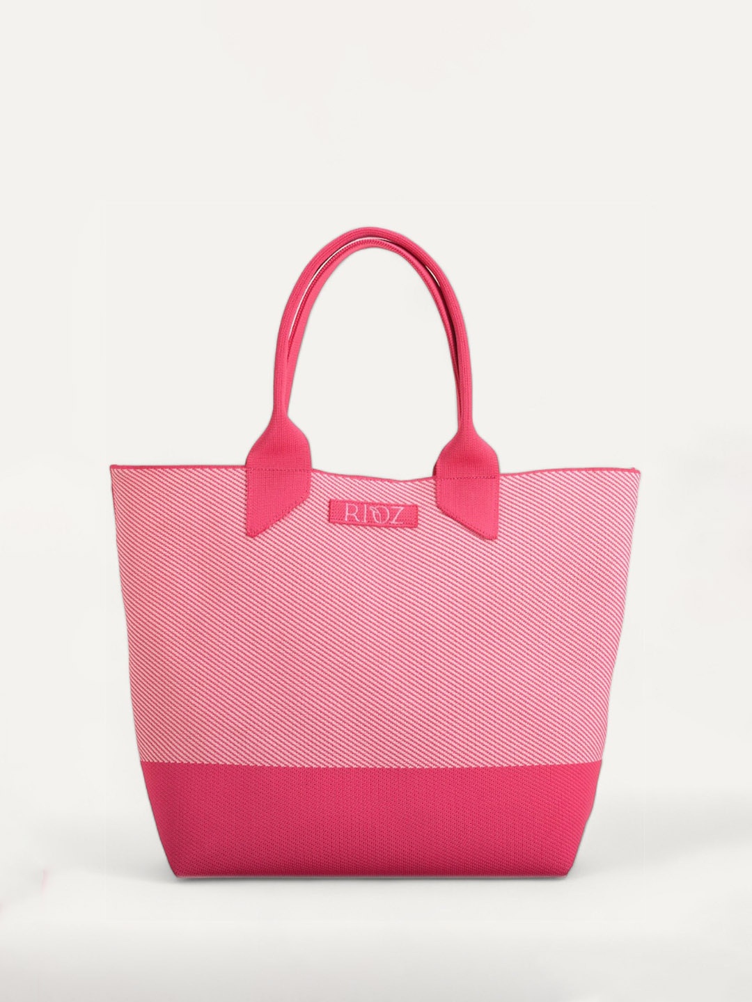 

Rioz Oversized Structured Tote Bag, Pink