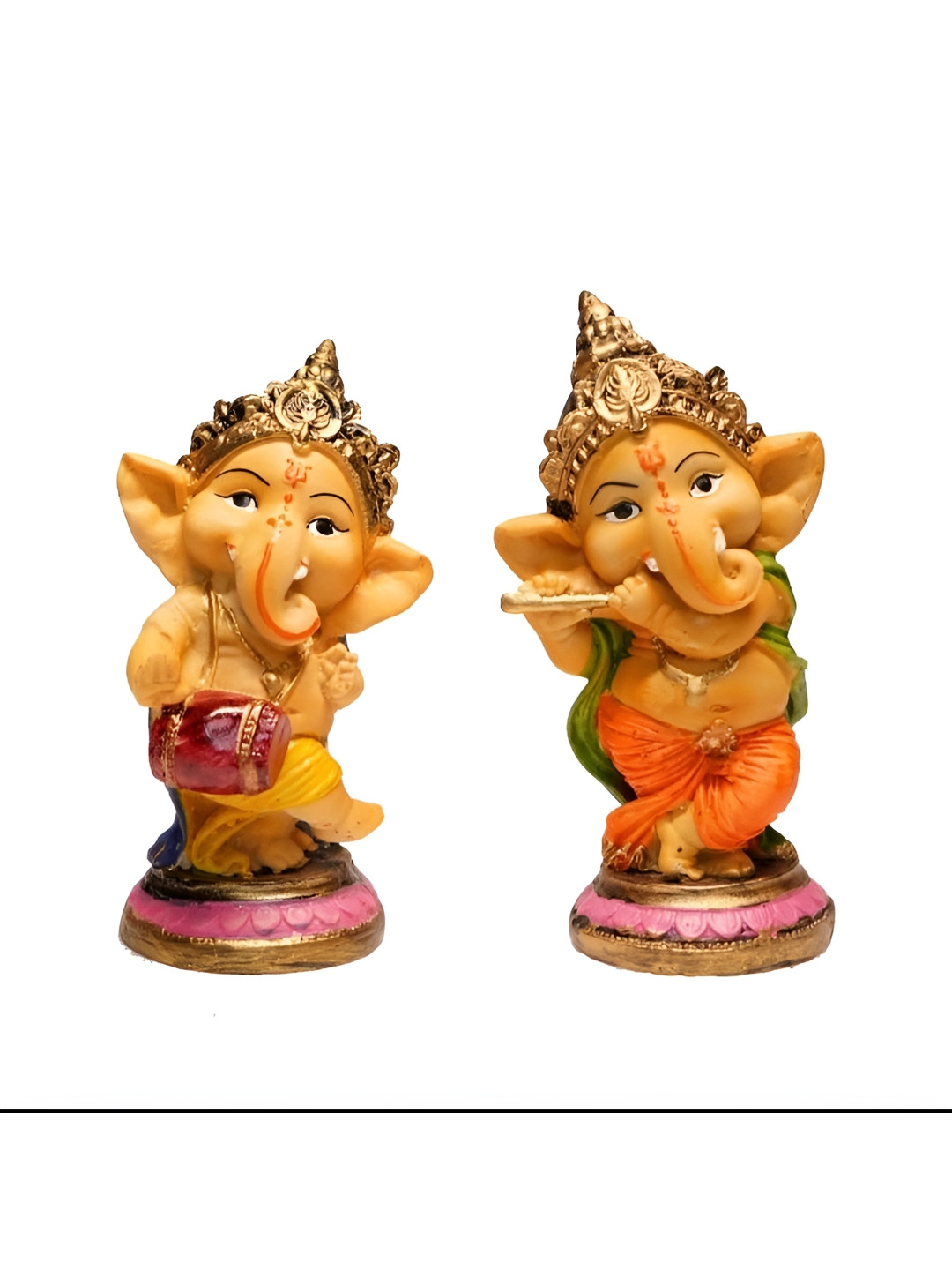 

Vrinban International Multicoloured Figurine Showpiece, Beige