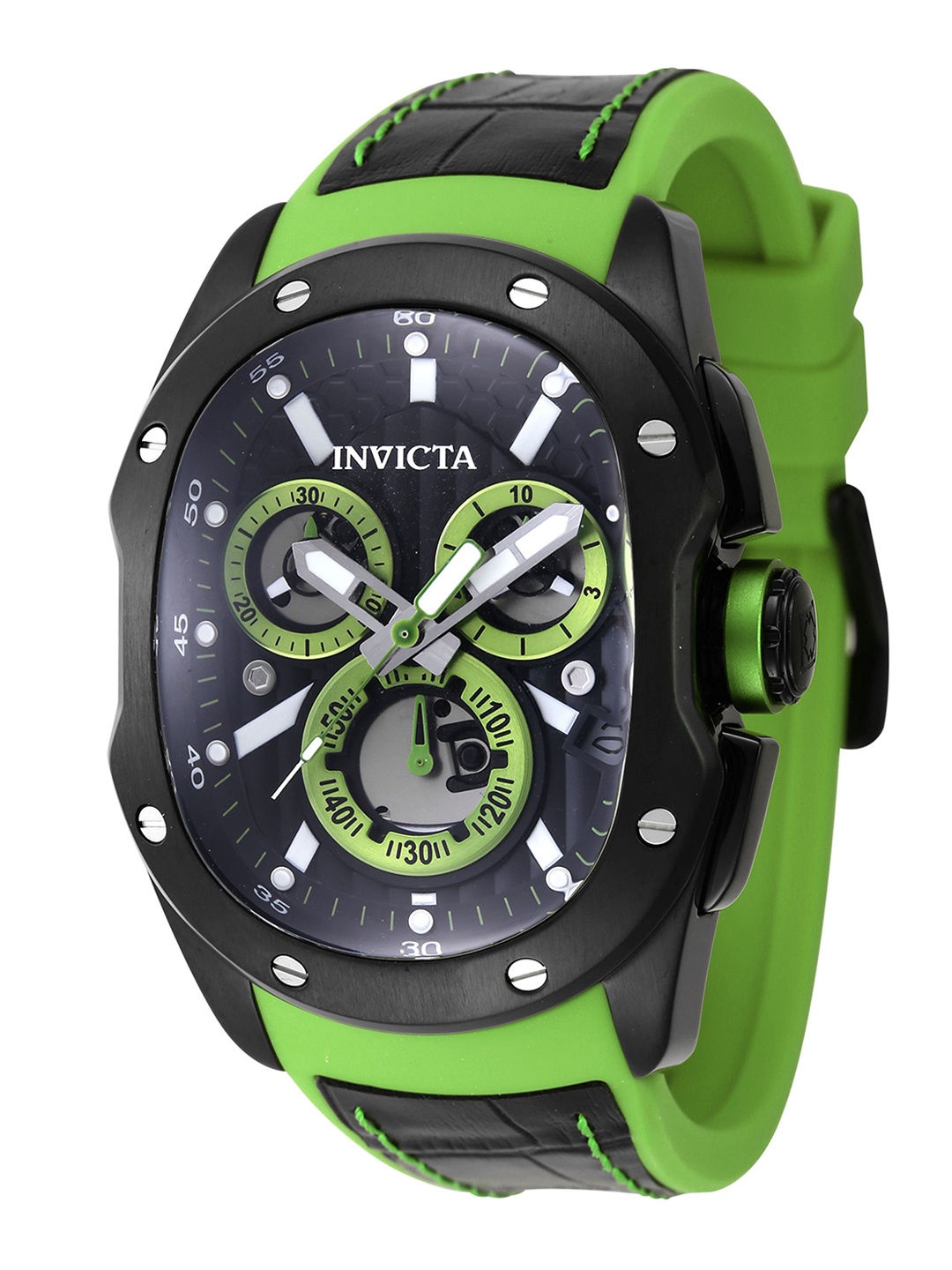 

Invicta Men Dial & Straps Analogue Watch 45437, Black