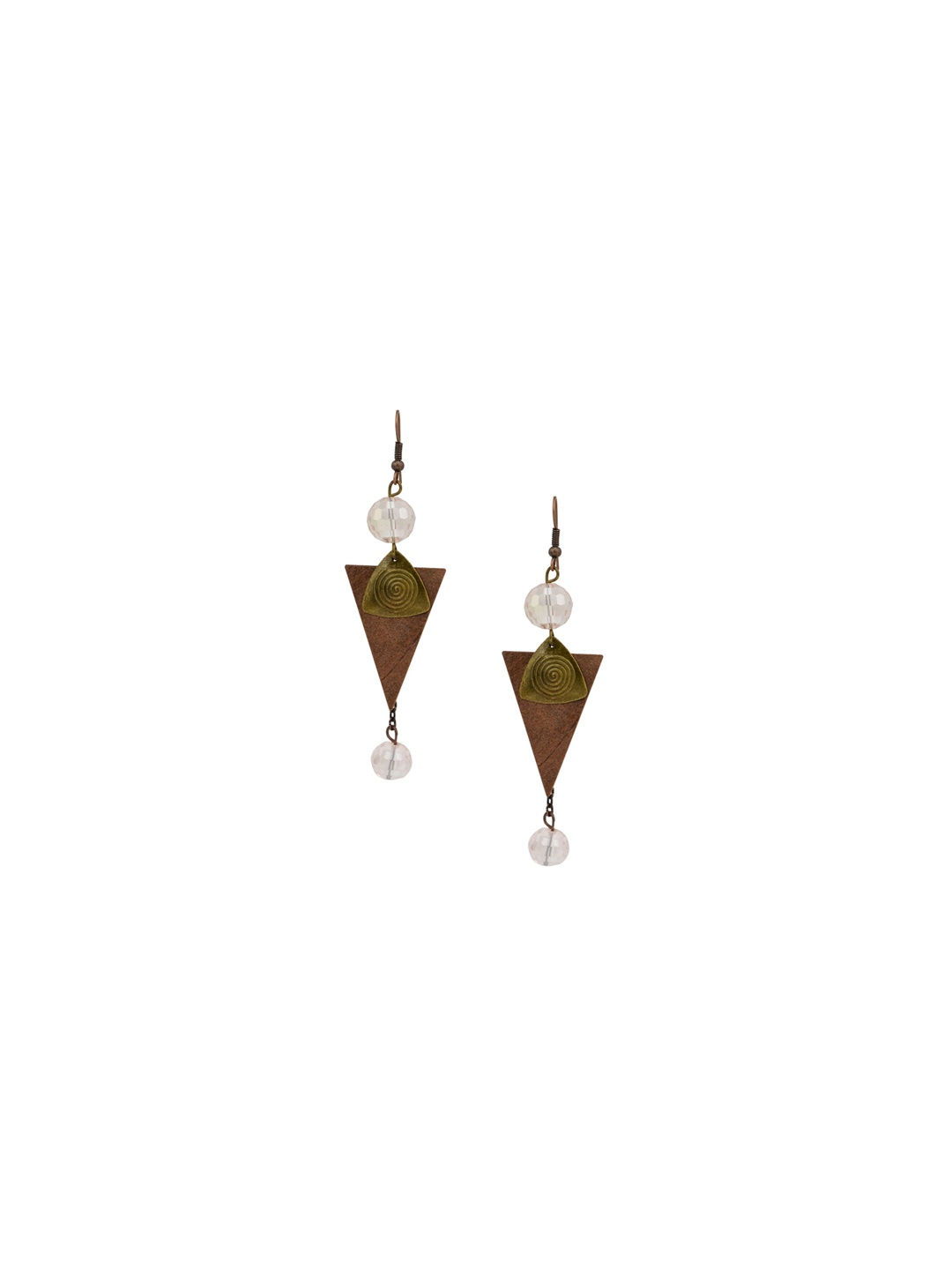 

HIGH TRENDZ Contemporary Drop Earrings, Metallic