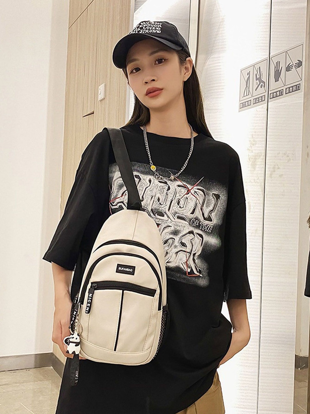 

StyleCast Beige-Coloured Stylish Cross Body Bag