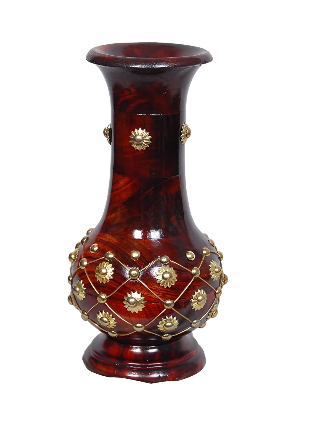 

Vrinban International Brown Figurine Showpiece, Maroon