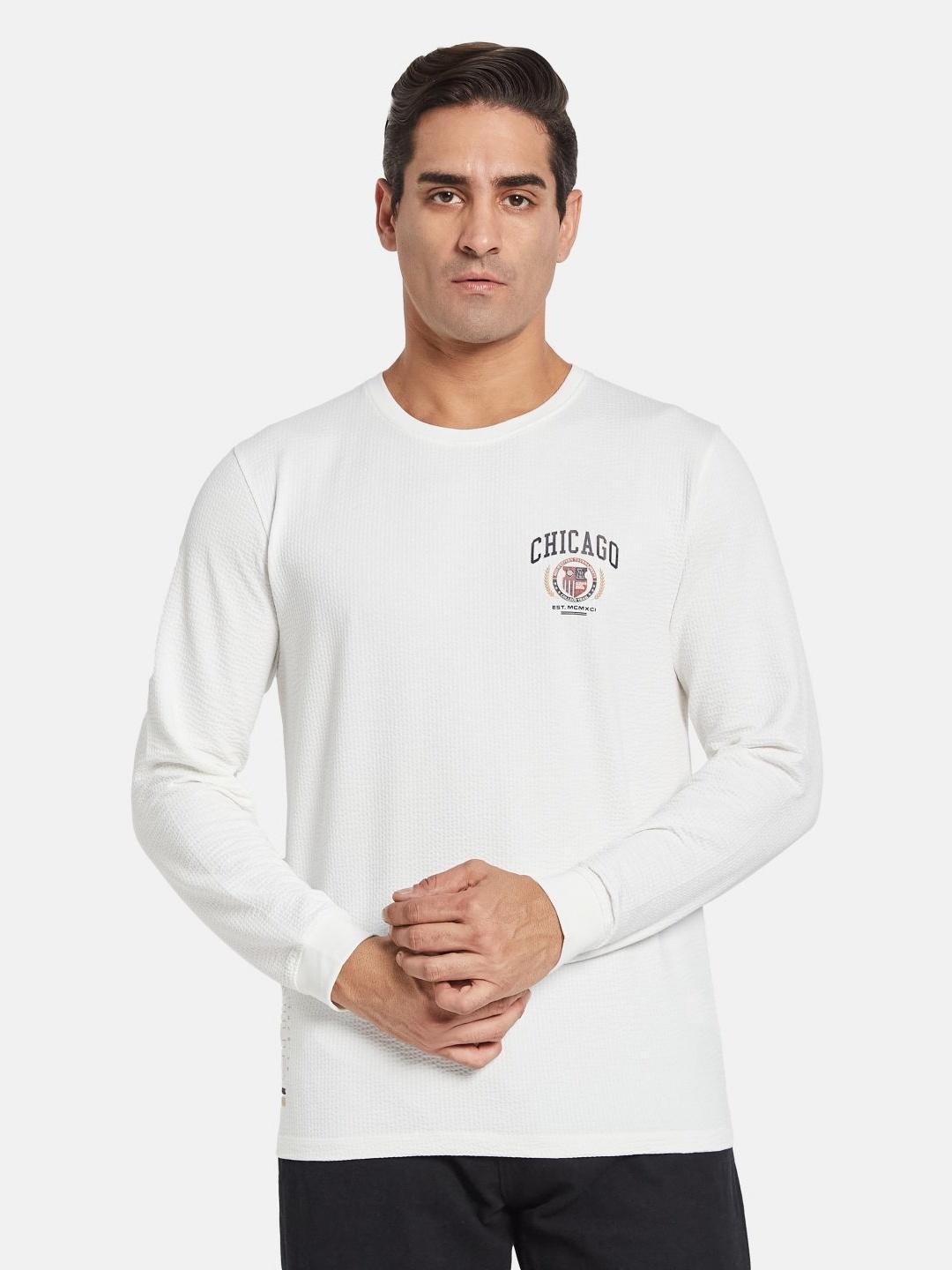 

METTLE Men T-shirt, White