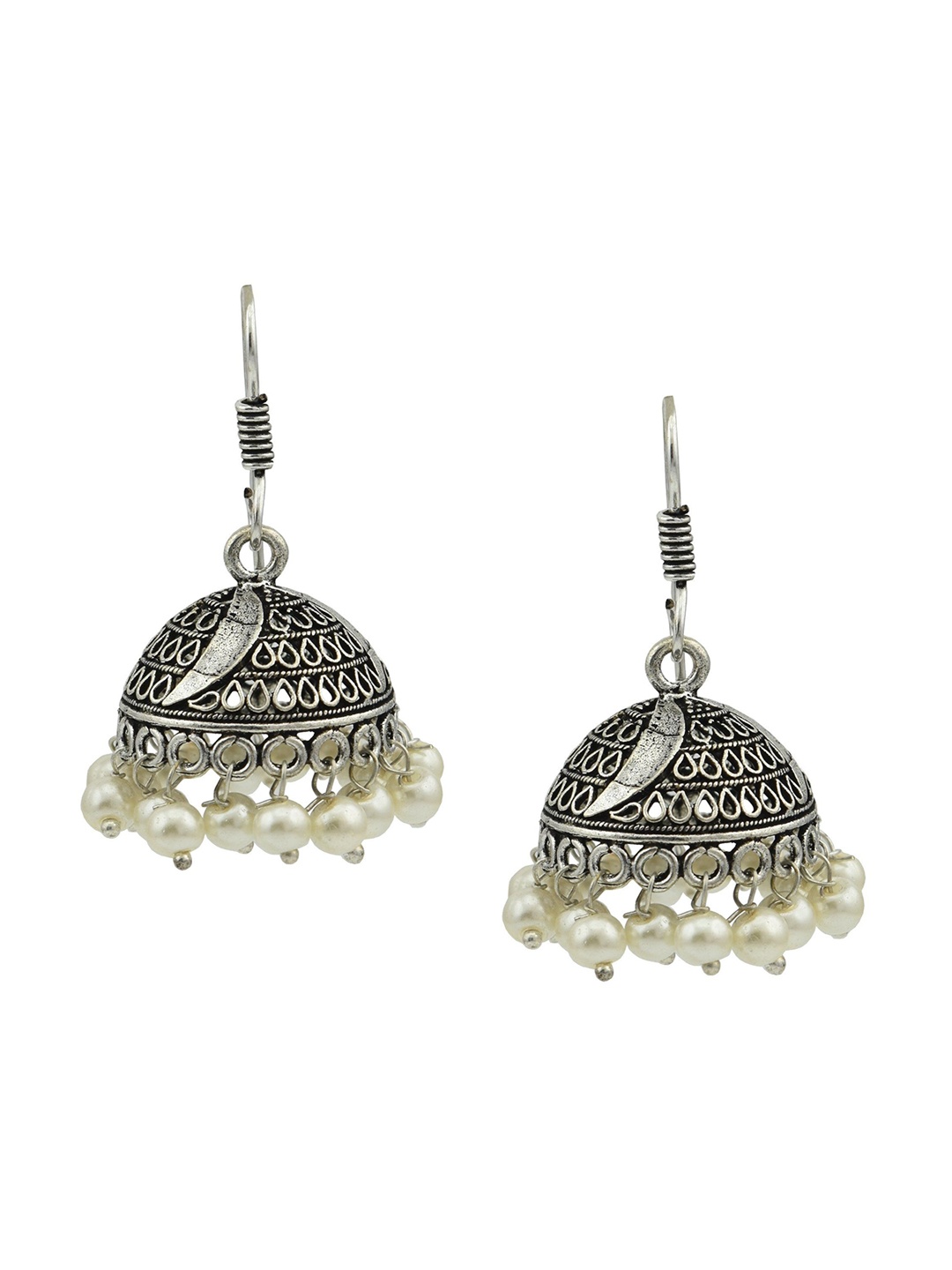 

HIGH TRENDZ Contemporary Drop Earrings, Metallic