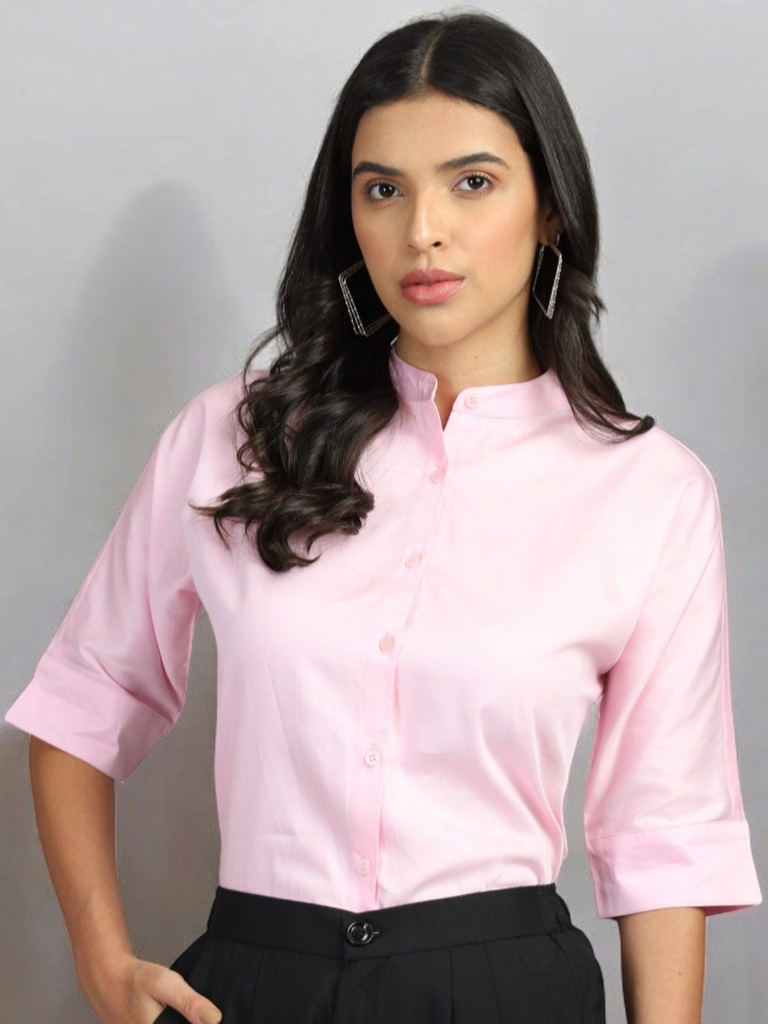 

all about you Women Opaque Casual Shirt, Pink