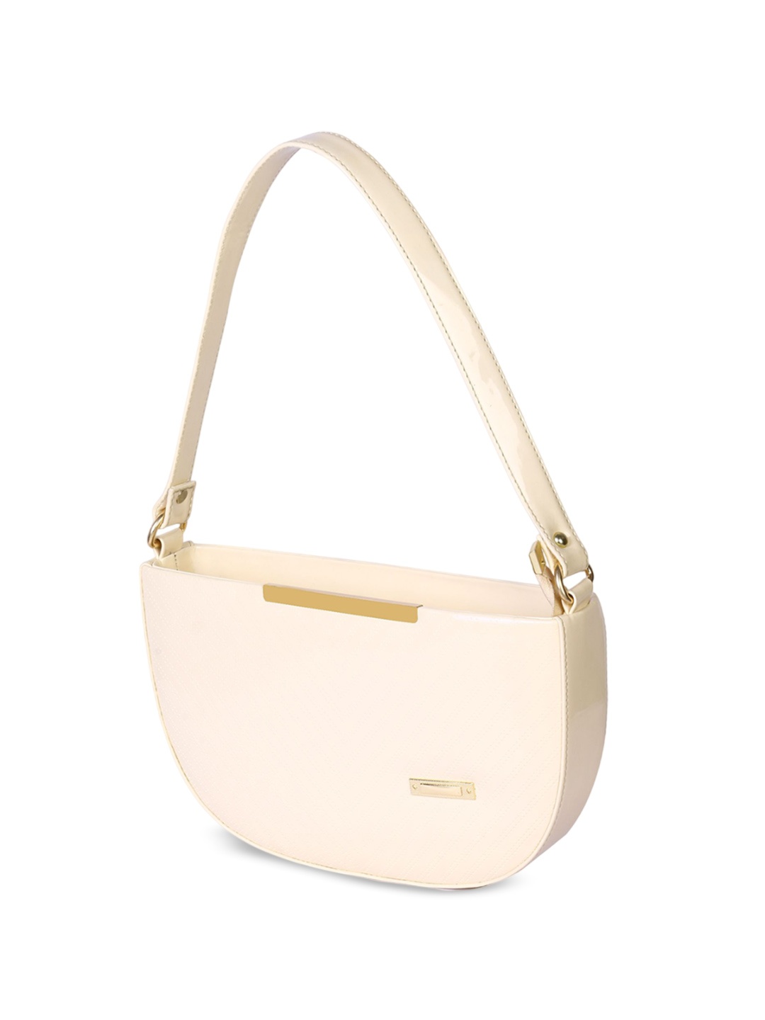 

Anouk PU Half Moon Handheld Bag, Cream