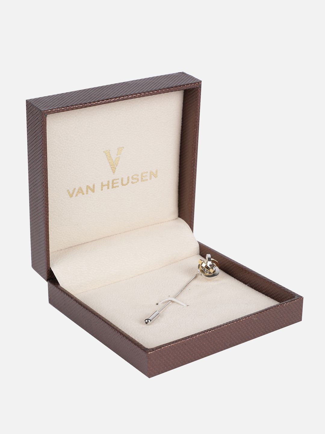 

Van Heusen Men Brooch, Silver