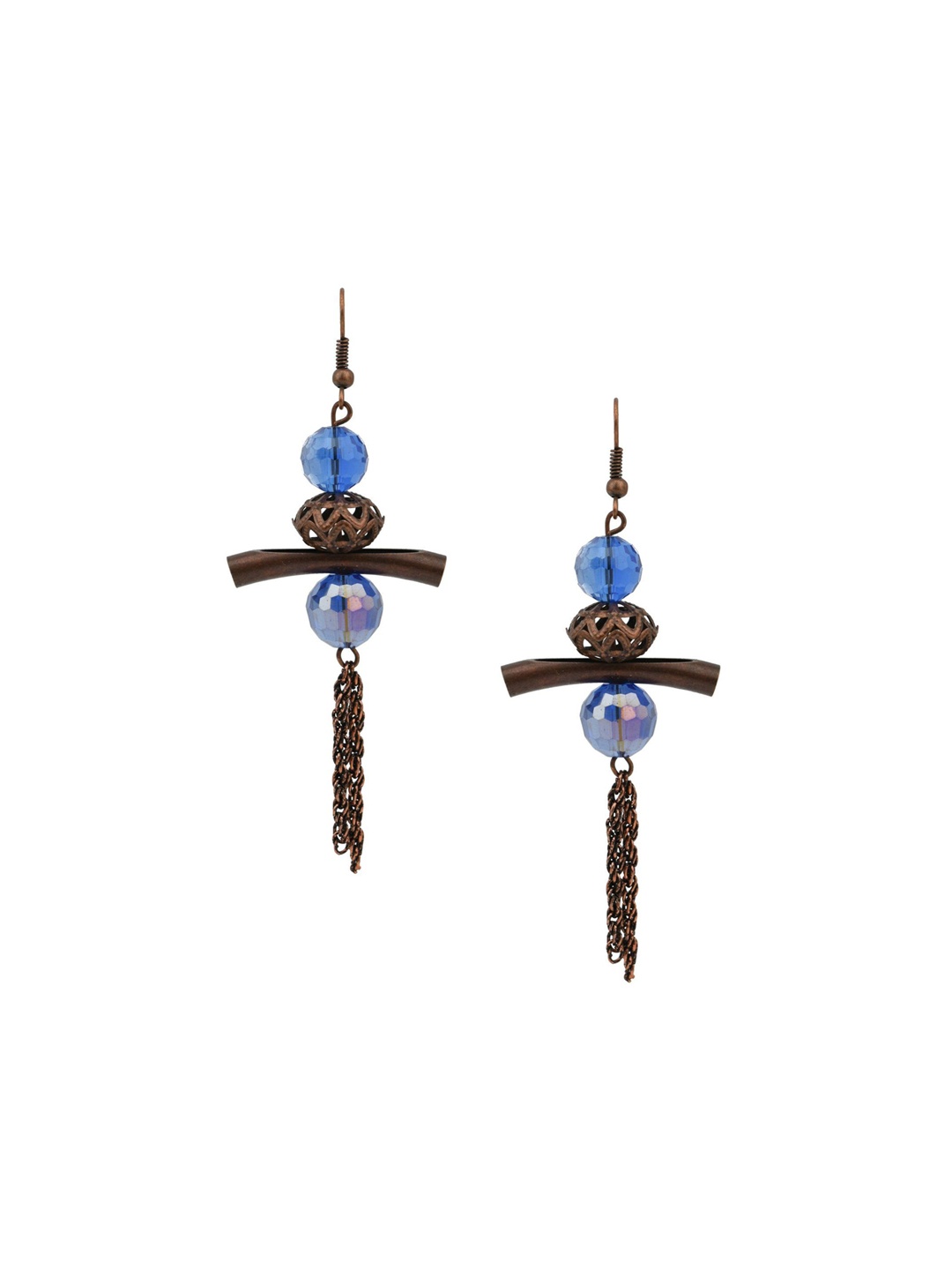 

HIGH TRENDZ Contemporary Hoop Earrings, Metallic