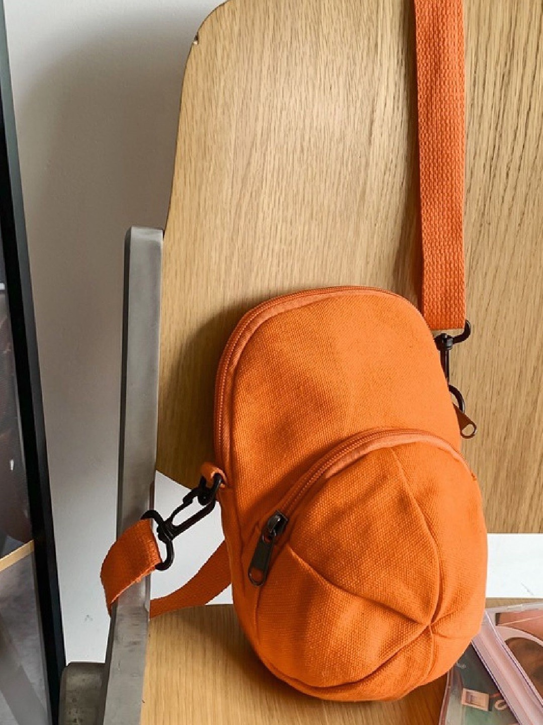 

StyleCast Orange Casual Stylish Crossbody Bag