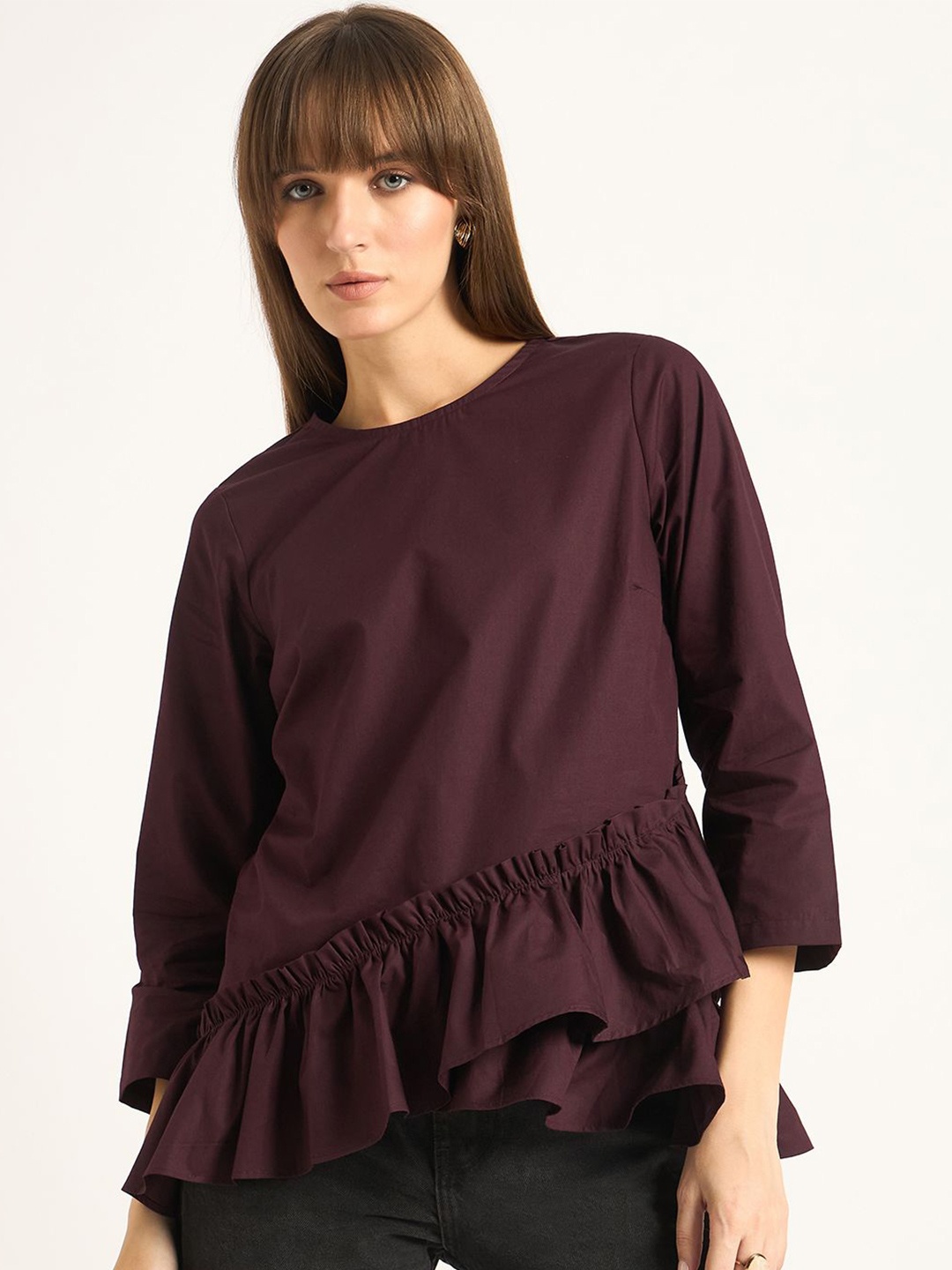 

FEMMELLA Cotton Top, Maroon