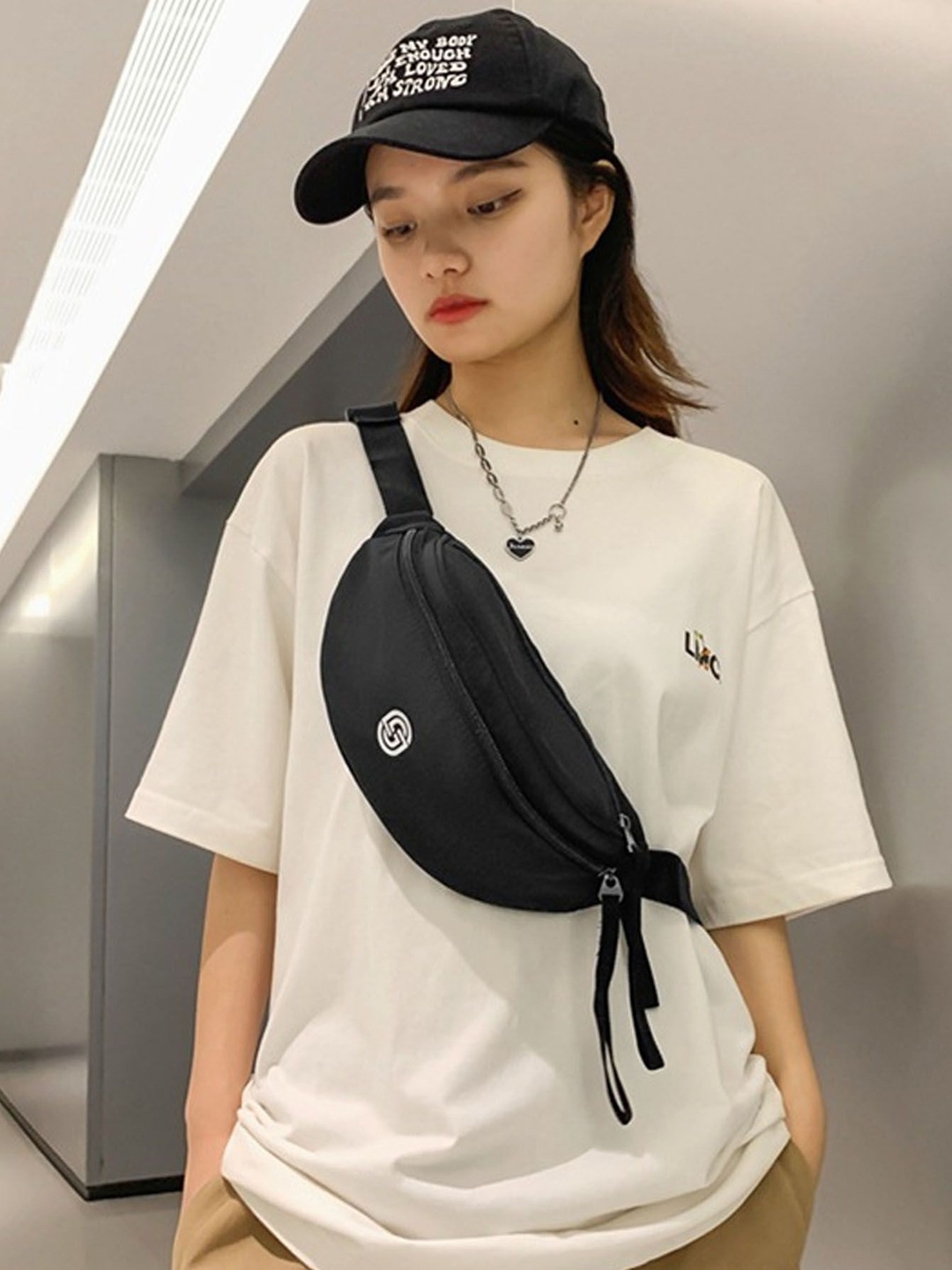 

StyleCast Checked Fanny Pack, Na