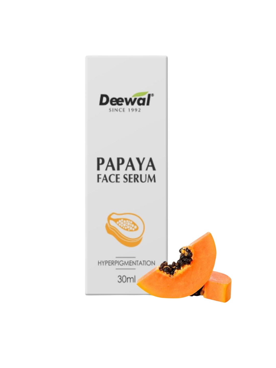 

DEEWAL Papaya Face Serum For Hyperpigmentation & Blemish-Free Skin - 30 ml, Brown