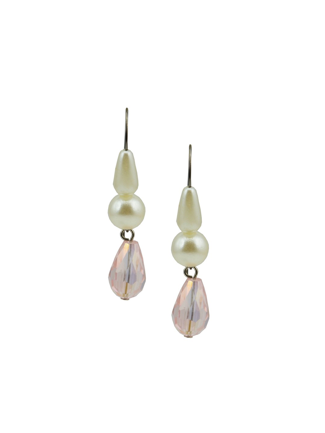 

HIGH TRENDZ Contemporary Drop Earrings, Metallic