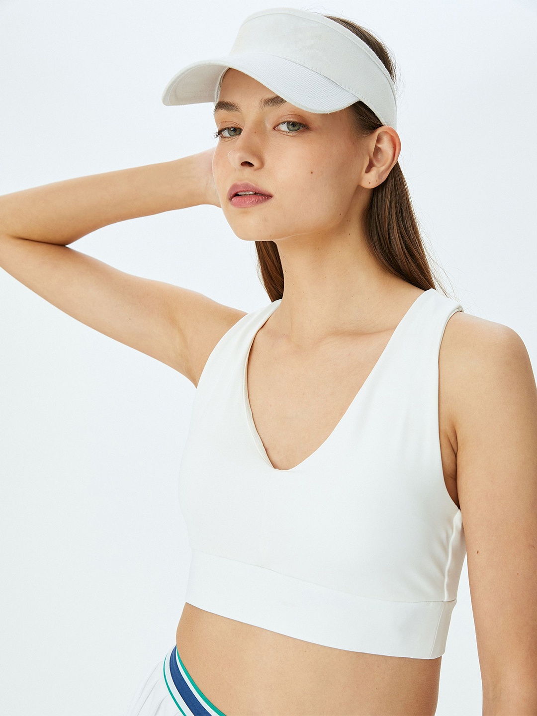 

Koton Medium Coverage Lightly Padded Bra, White