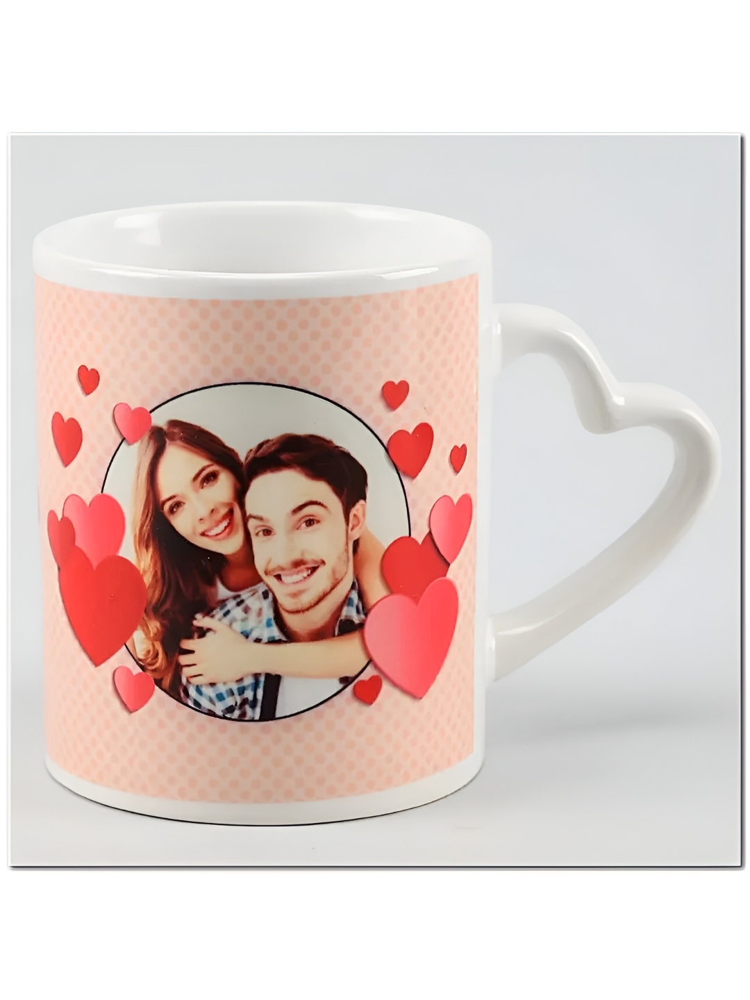 

fnp Multicoloured Printed Ceramic Glossy Mugs Set of Cups and Mugs, White