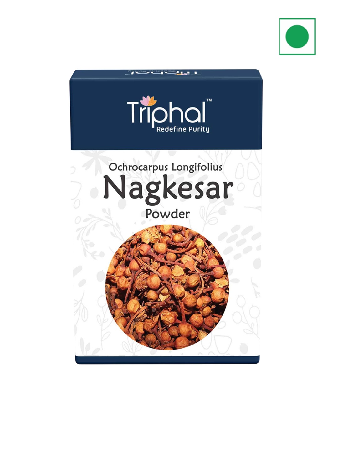 

Triphal Nagkesar Powder - 100 g, Blue