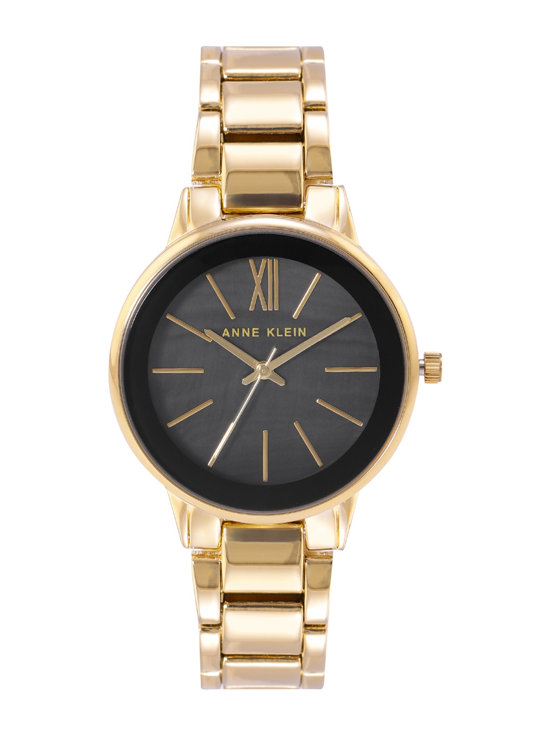 

ANNE KLEIN Women Analogue Bracelet Style Watch - NDAK3750BMGB, Black