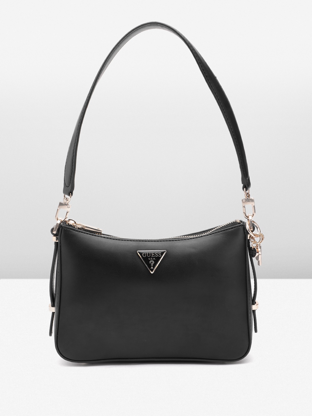 

GUESS Structured Shoulder Bag, Black
