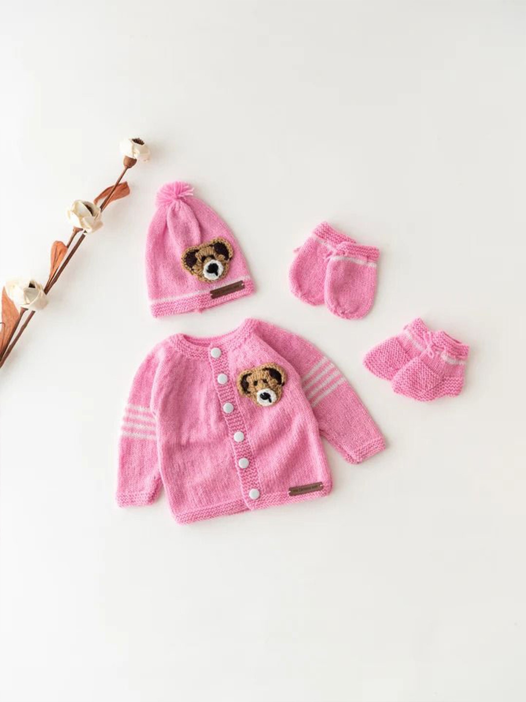 

The Original Knit Kids Clothing Set, Pink