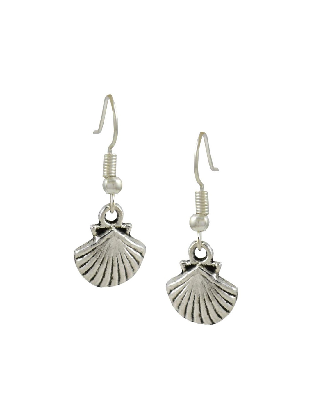 

HIGH TRENDZ Contemporary Drop Earrings, Silver