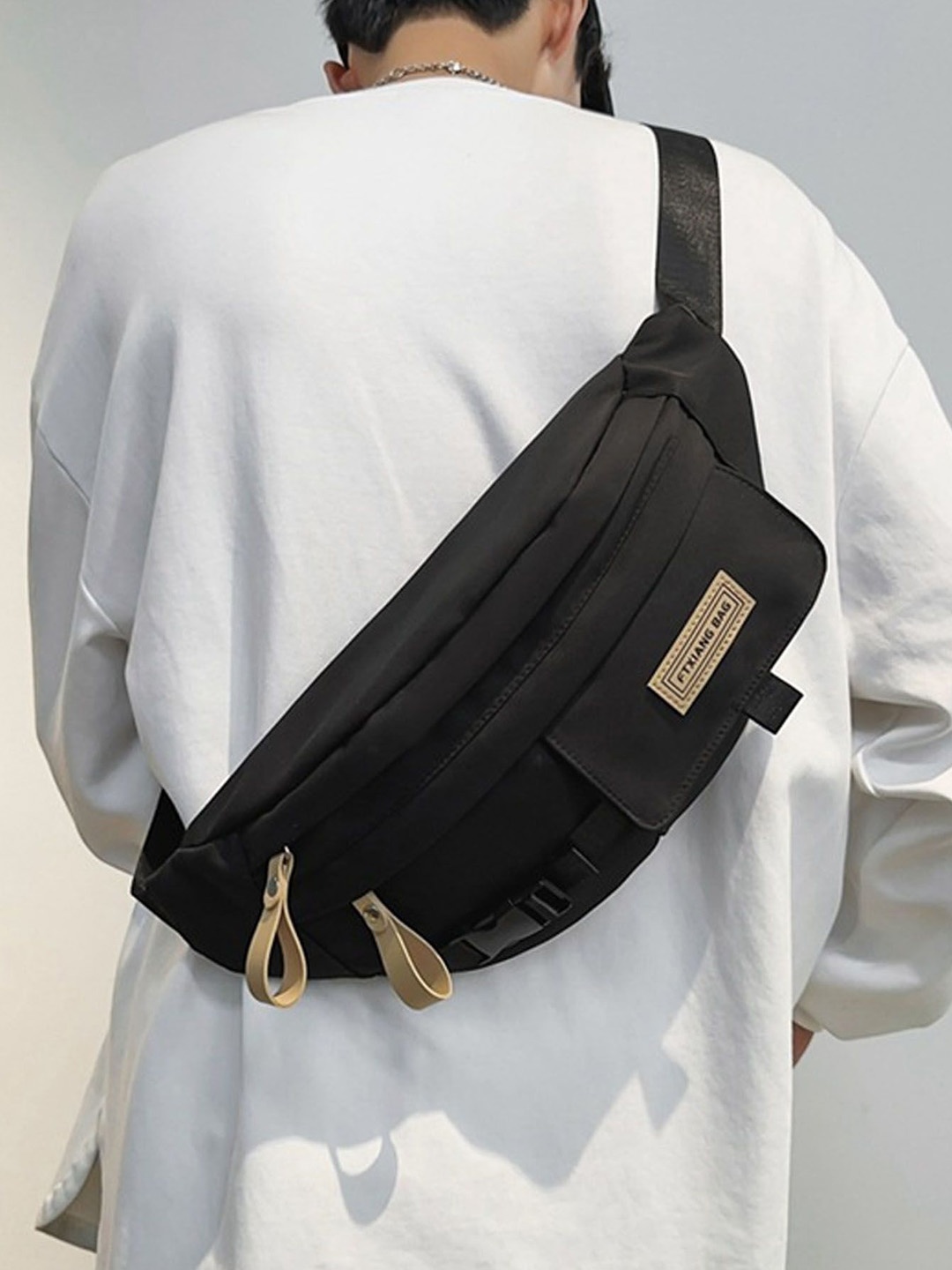 

StyleCast Checked Fanny Pack, Na