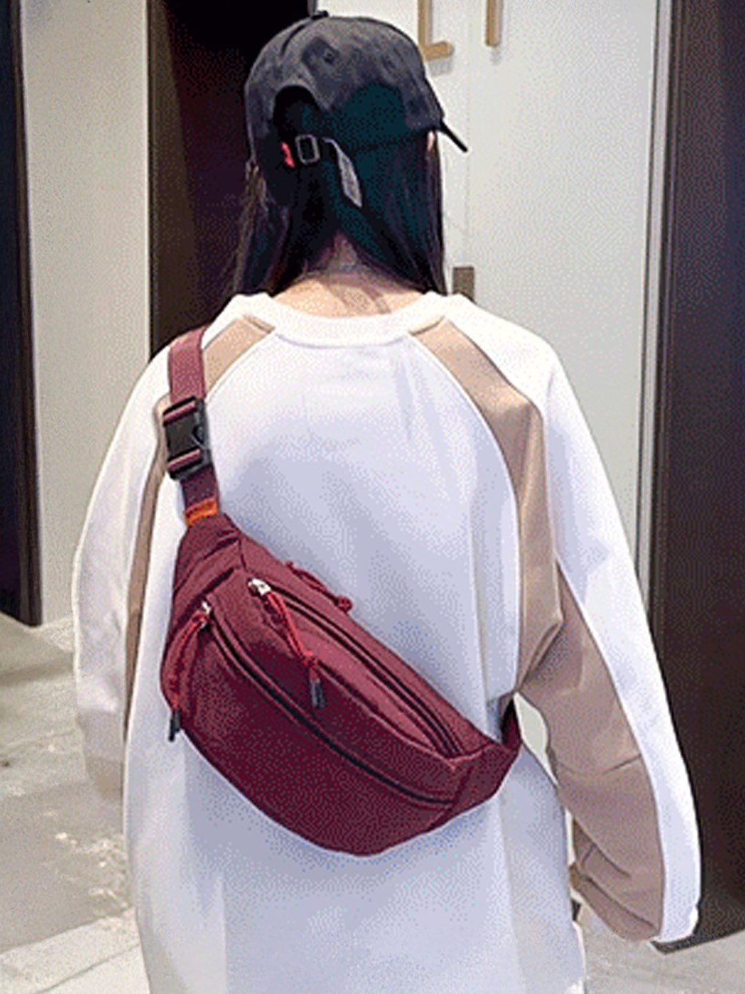 

StyleCast Checked Fanny Pack, Na