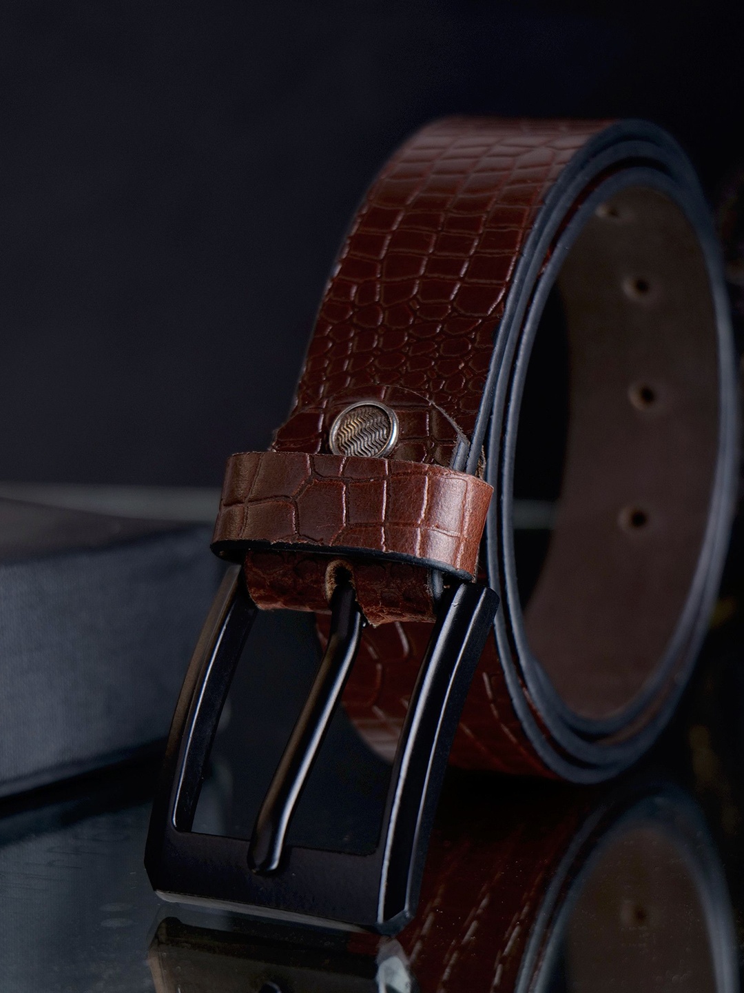 

Hayes London Men Belt Genuine Leather Stylish Premium Formal, Brown