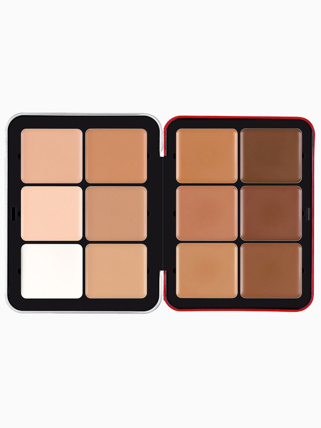 

VATENN ITALY Studio Hd 12 Shades Foundation Face Palette - 26 g - Kate 891, Beige