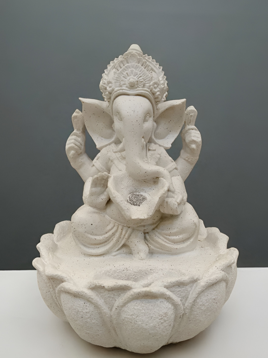 

Vrinban International White Religious Figurine Showpiece