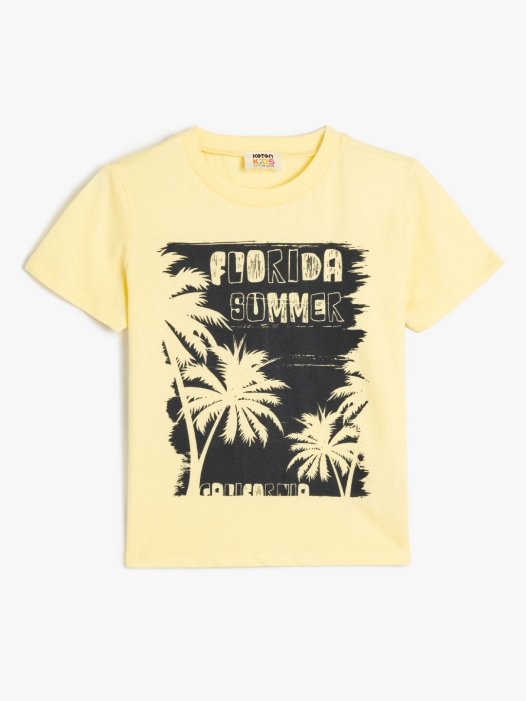 

Koton Boys Floral Printed T-shirt, Yellow