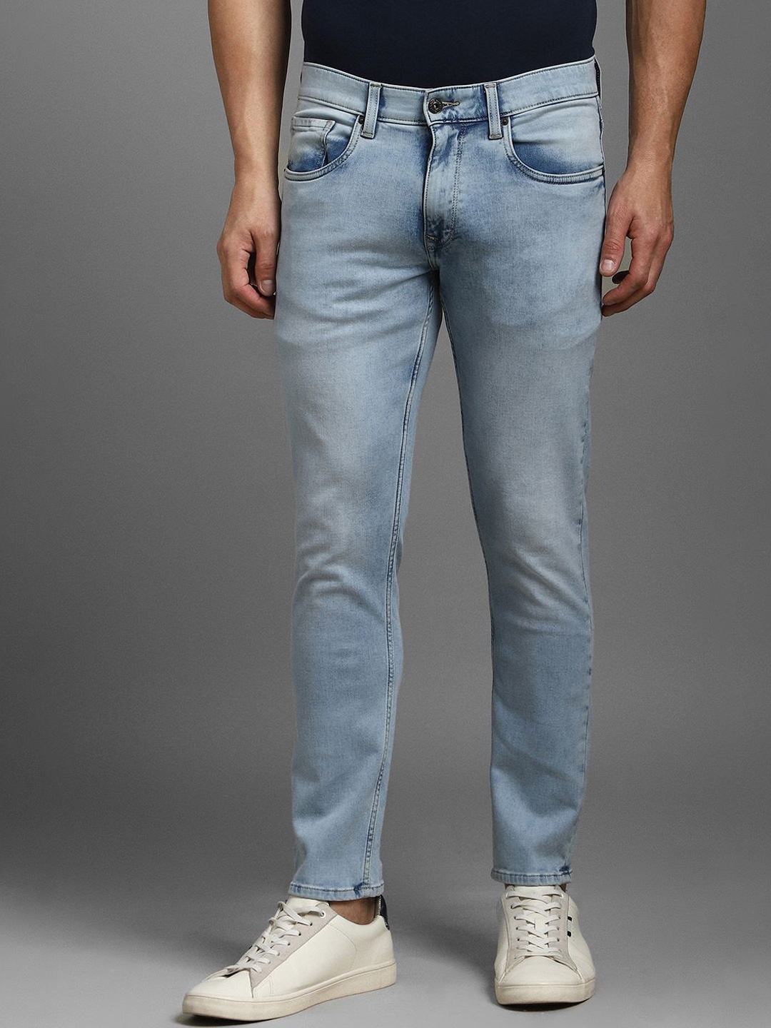 

Louis Philippe Jeans Men Heavy Fade Jeans, Blue