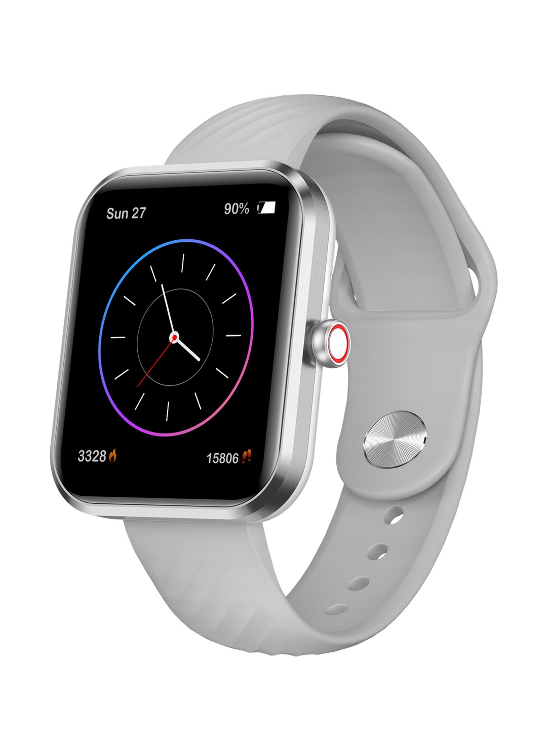 

beatXP Marv Aura HD Display Smartwatch with Bluetooth Calling 8906171640149_BXIO3008, Silver