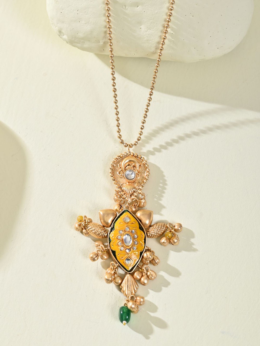 

DASTOOR Gold-Plated Geometric Designer Pendant