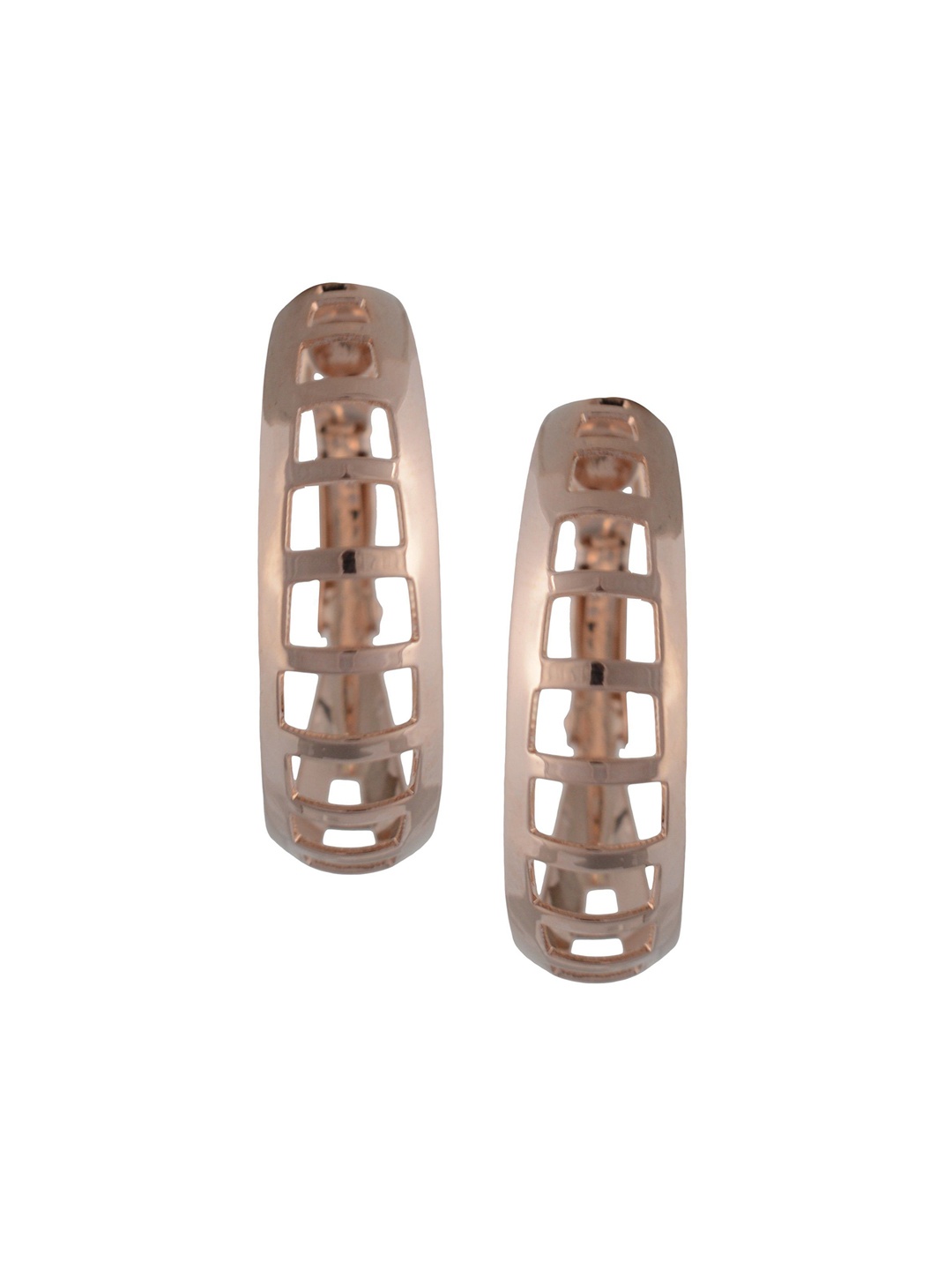

HIGH TRENDZ Contemporary Drop Earrings, Gold