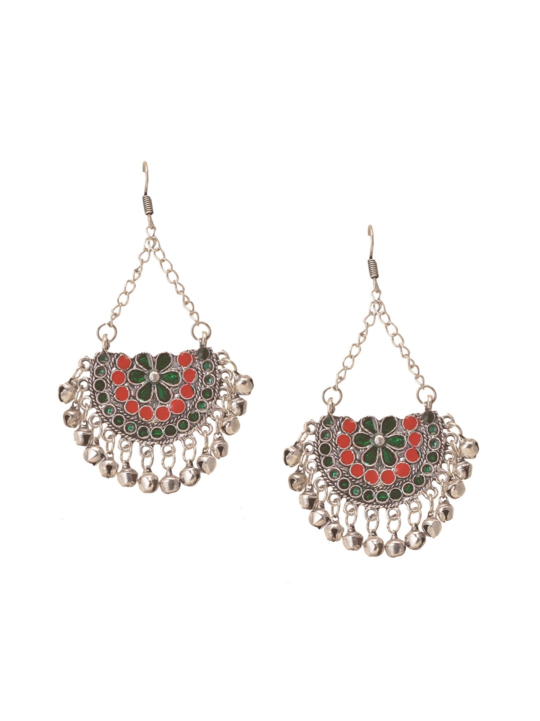 

HIGH TRENDZ Contemporary Chandbalis Earrings, Multi