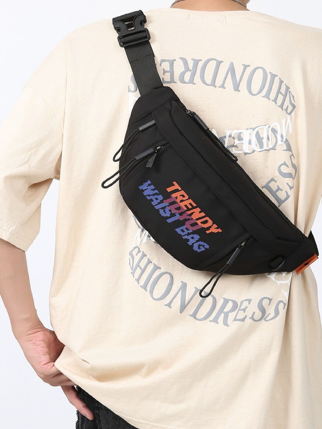 

StyleCast Checked Fanny Pack, Na