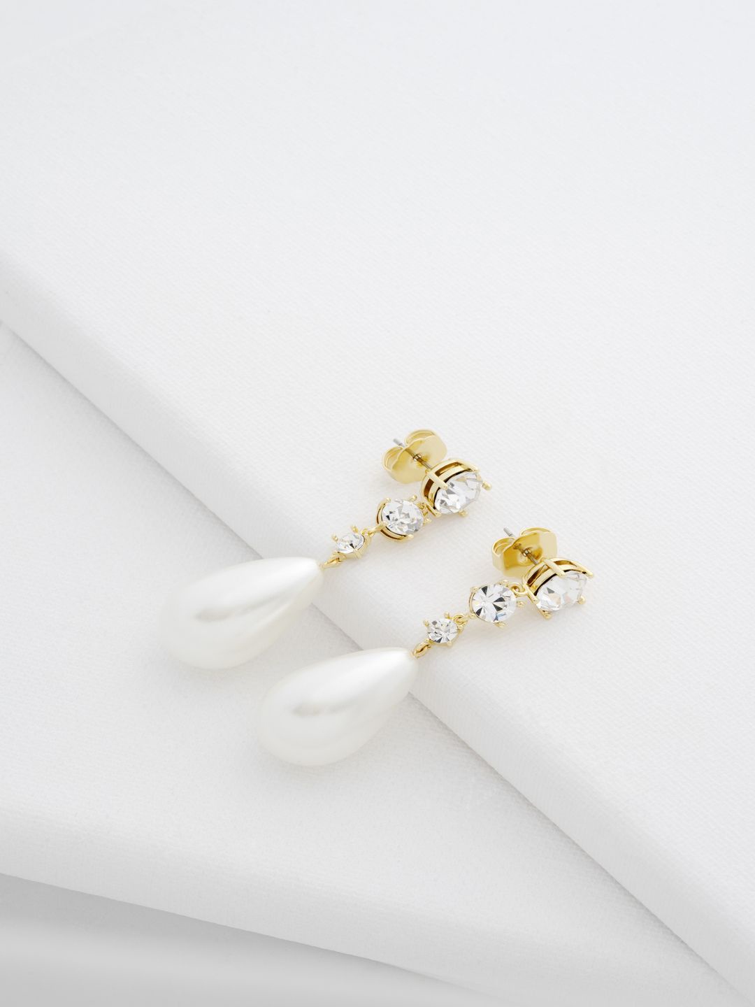 

Ted Baker Contemporary Drop Earrings, Gold