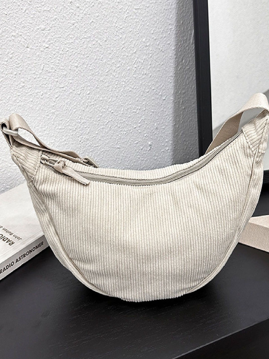 

StyleCast White Structured Stylish Cross Body Bag