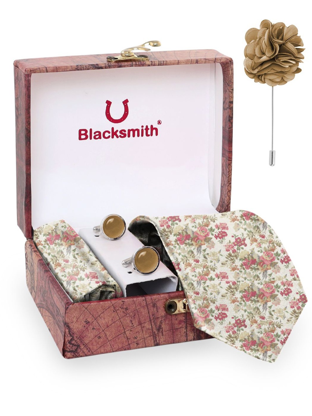 

Blacksmith Men Accessory Gift Set, Beige