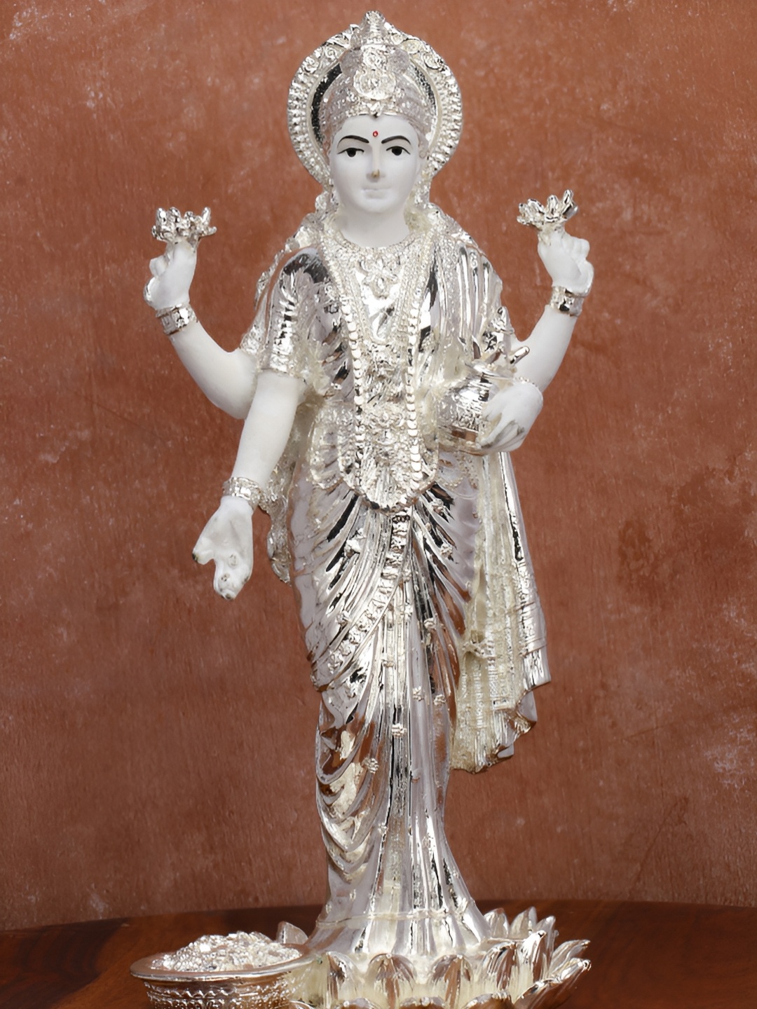 

Funku Fashion Silver-Toned Religious Idol Showpiece