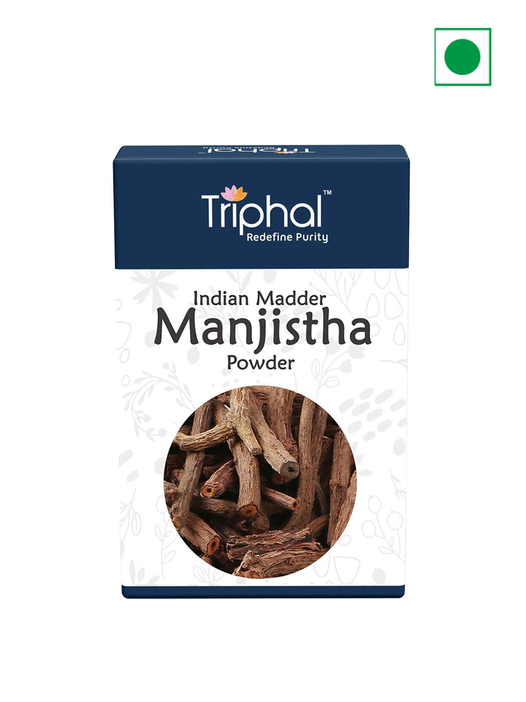

Triphal Manjista Powder - 100 g, Blue