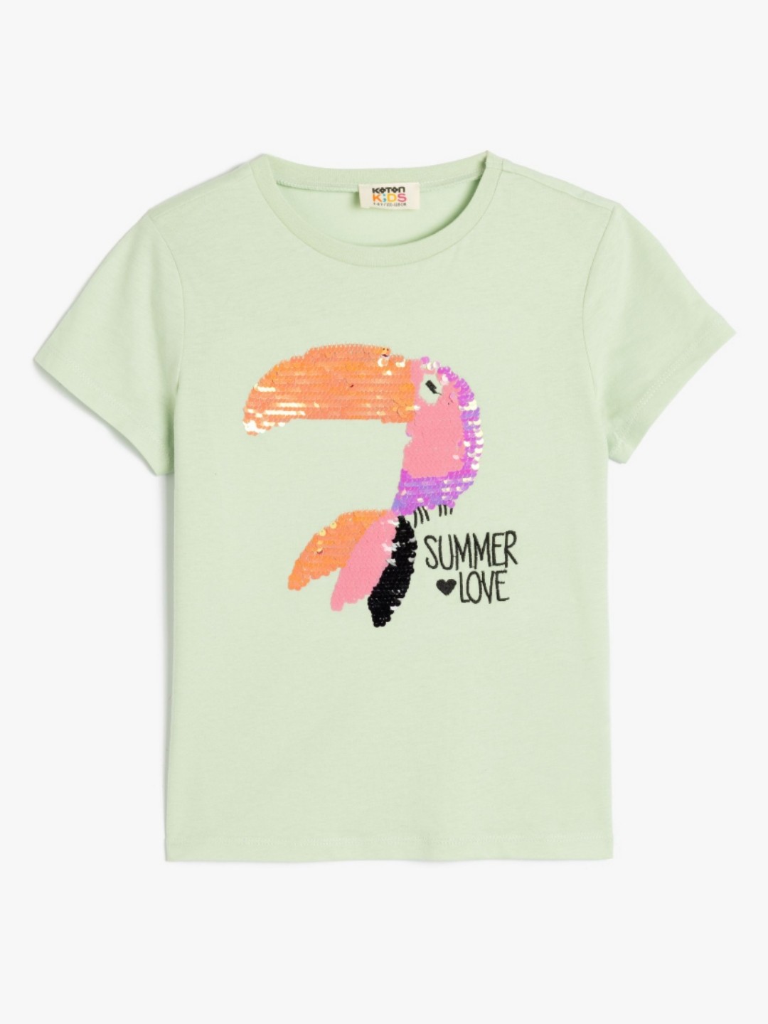 

Koton Girls Printed Applique T-shirt, Green