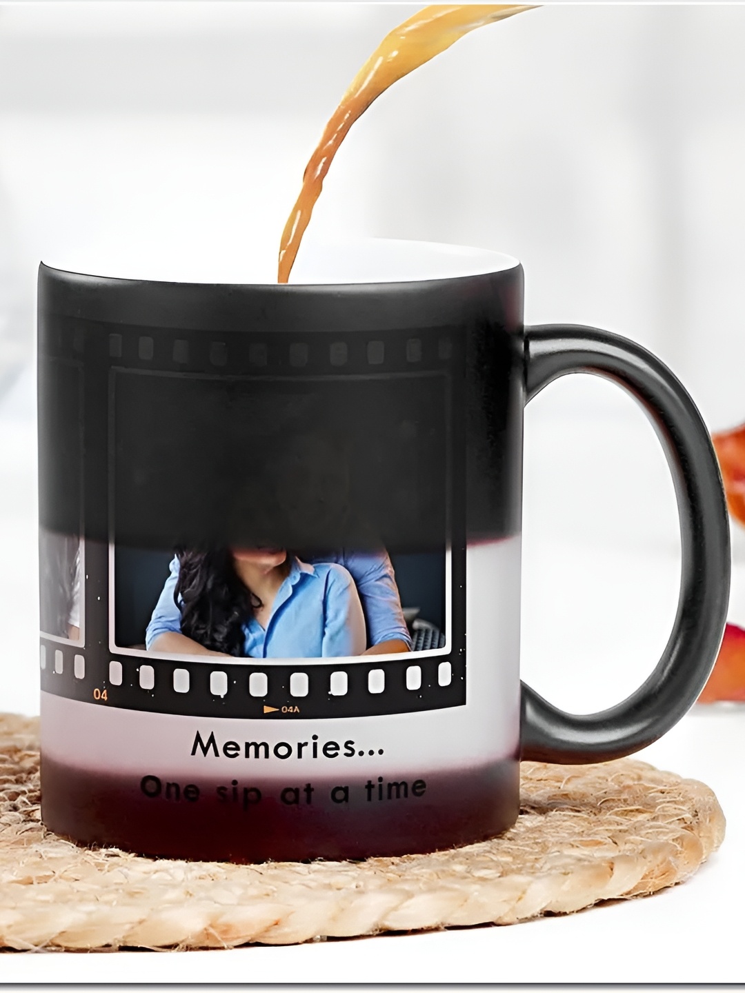 

fnp Black & White Printed Ceramic Glossy Mugs Set of Cups and Mugs