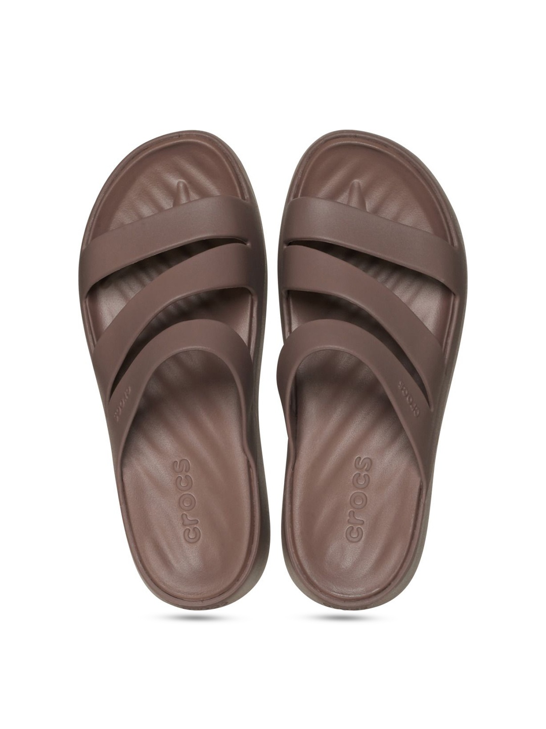 

Crocs Women Sliders, Brown
