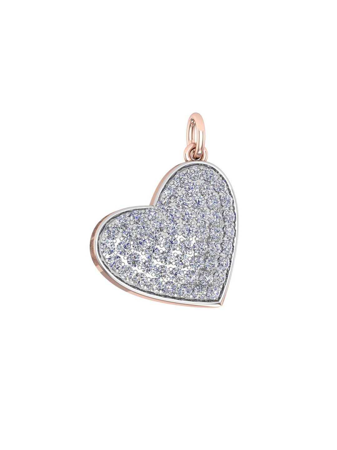 

Raf the label Rose Gold-Plated Heart Shaped Pendants