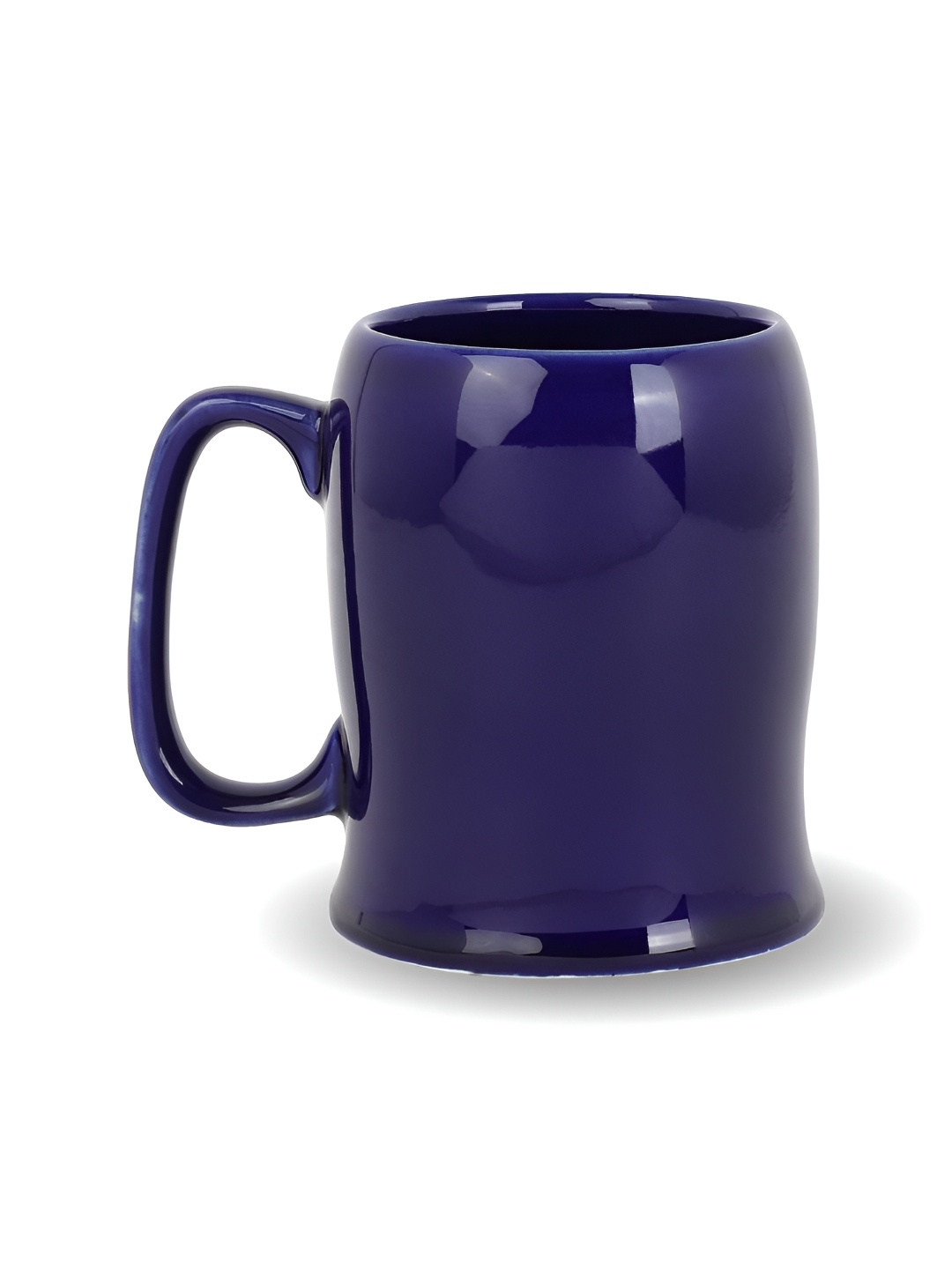 

10club Tall Ceramic Mug - Deep Purple Set of 1, Navy blue