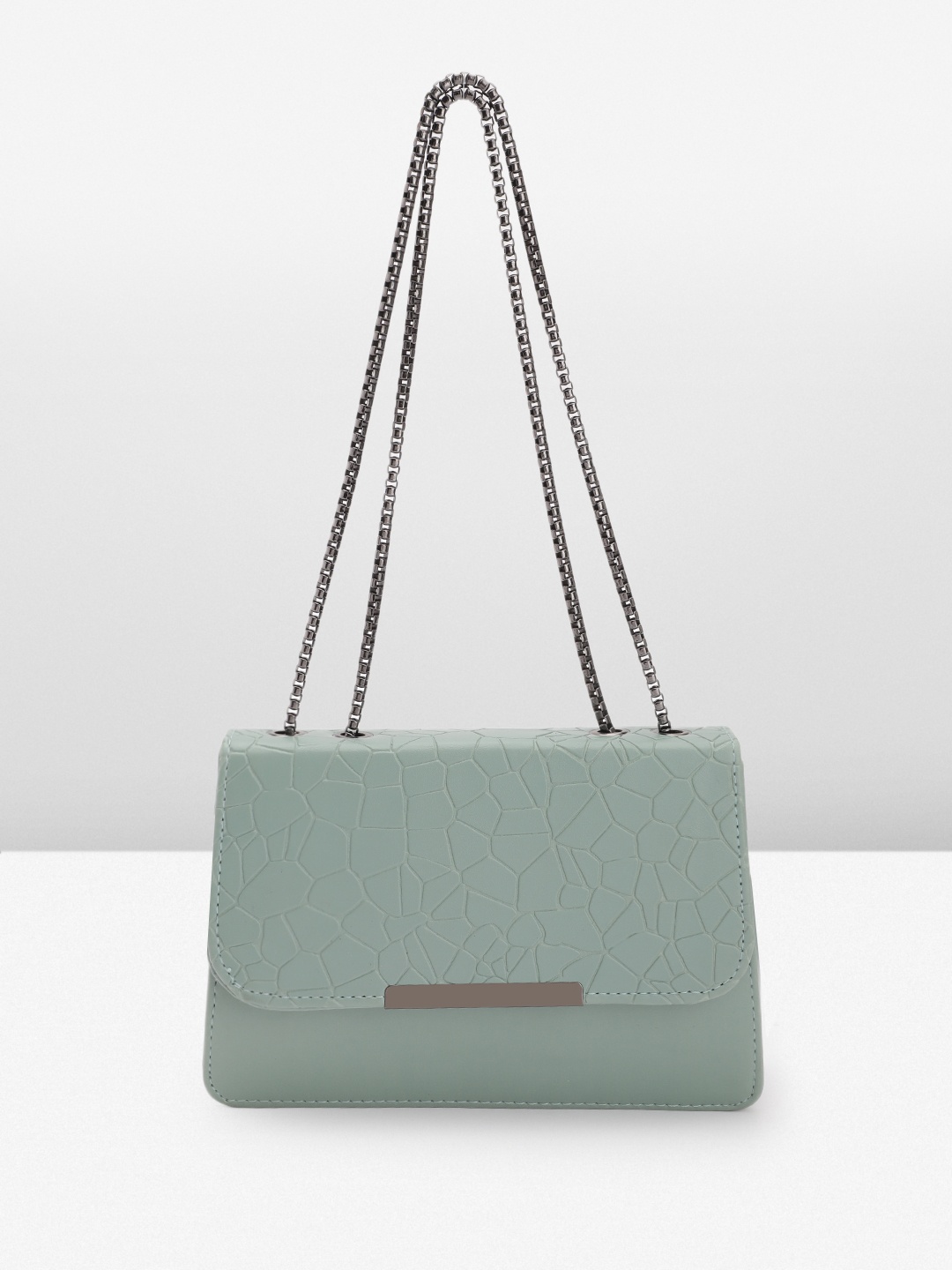 

Caprese Textured Structured Shoulder Bag, Green